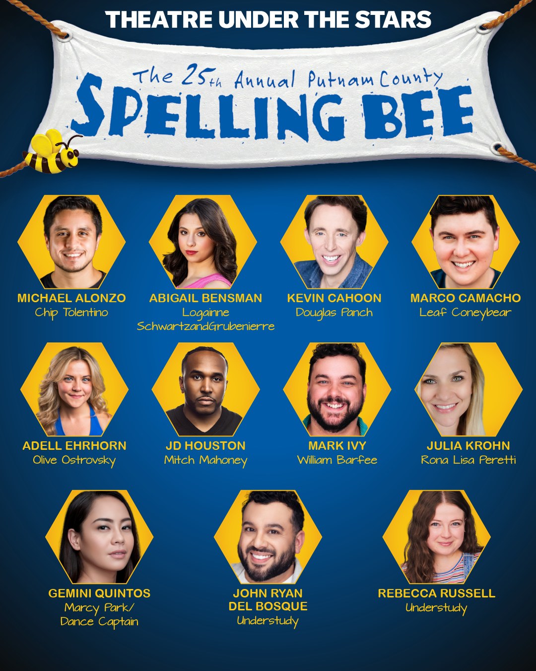 COUNTY SPELLING BEE CAST Img COUNTY SPELLING BEE CAST Img