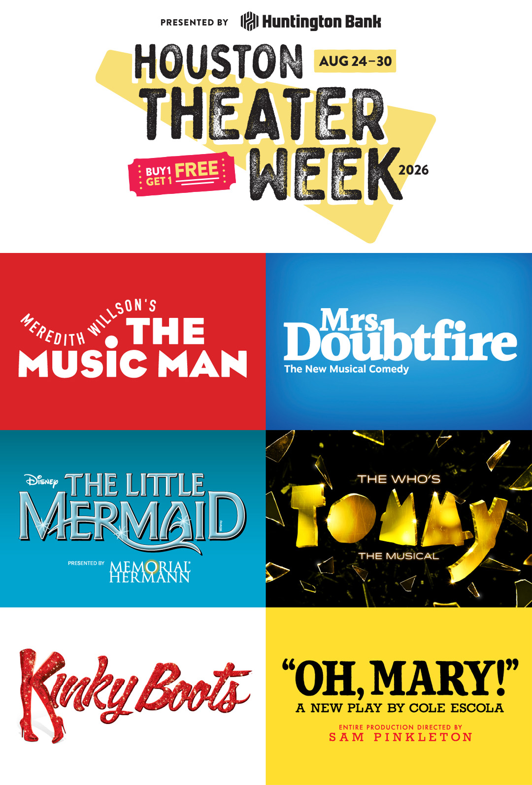 Houston Theatre Week 2026 Houston Theatre Week 2026