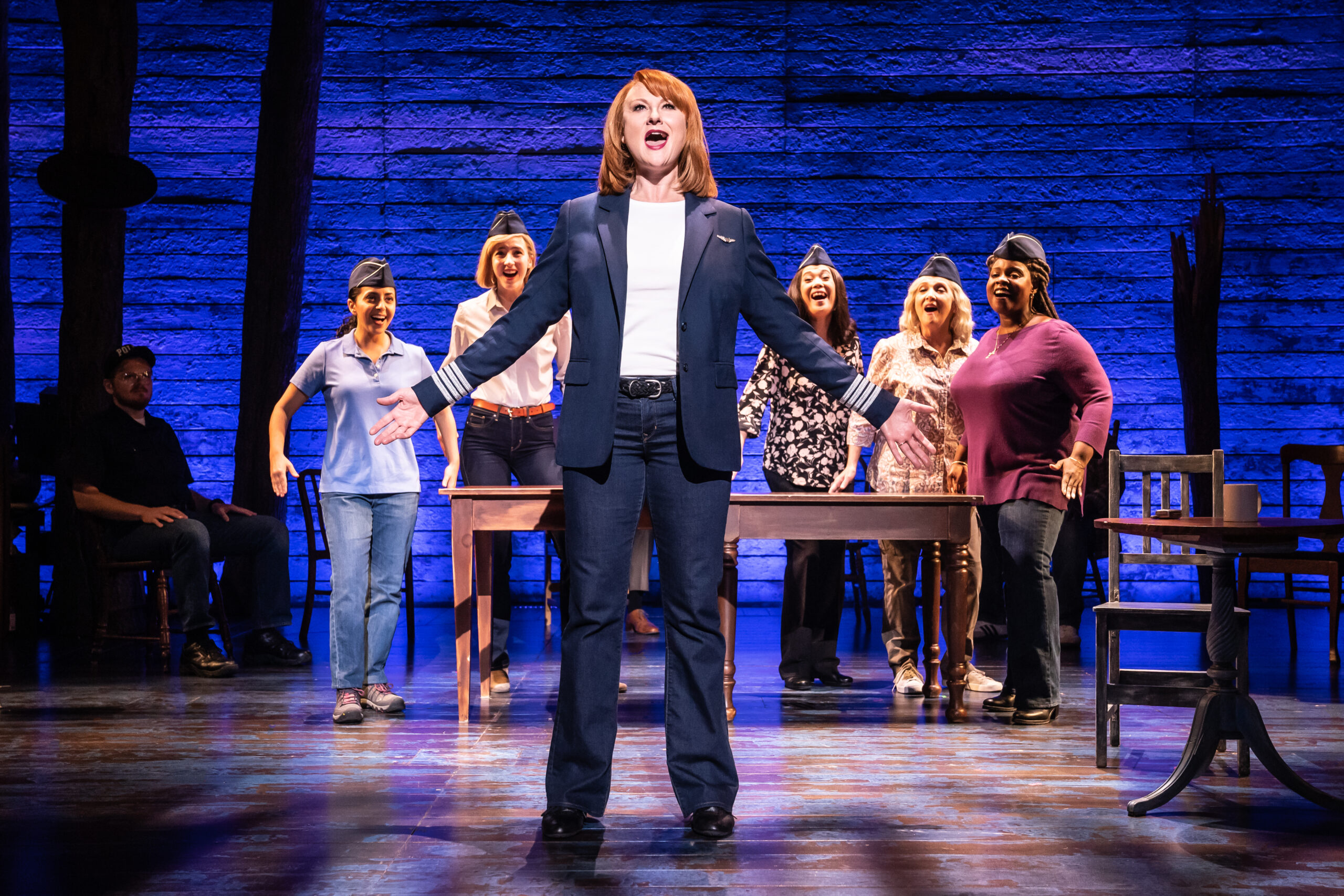 The North American tour of Come From Away. Photo credit: Matthew Murphy The North American tour of Come From Away. Photo credit: Matthew Murphy